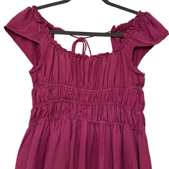 Anthropologie Smocked Waist Mini Dress - Picture 9 of 12
